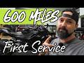 Ninja 500 Guide to Initial Break In Service - 600 Miles/1000 KM