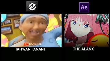 NODE VIDEO VS AFTER EFFECT || BUM BUM BUM - JEDAG JEDUG 3D  [NV vs AE]