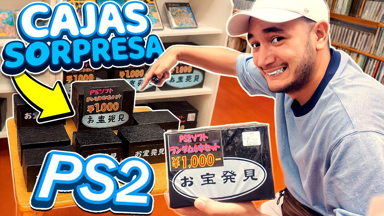 Compré cajas sorpresa de PS2 en una tienda japonesa… ¿valió la pena?