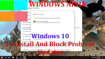 Windows 10 Uninstall And Block Problem Updates - Easy Solution!