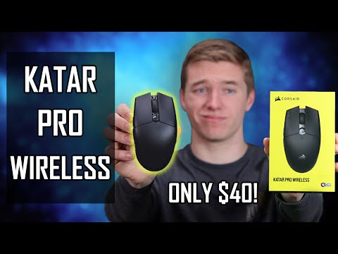 Souris gamer CORSAIR Katar Pro Wireless