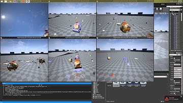 Client-predicted physics vehicles latency and collision test