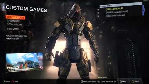 BO3 GUN GAME W  Friends XBOX ONE gameplay