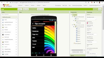 App Inventor Botón con enlace a sitios web