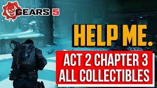 Gears 5 : Forest for the Trees All Collectibles Locations | Act 2 Chapter 3 @helpme.imstuck.4365