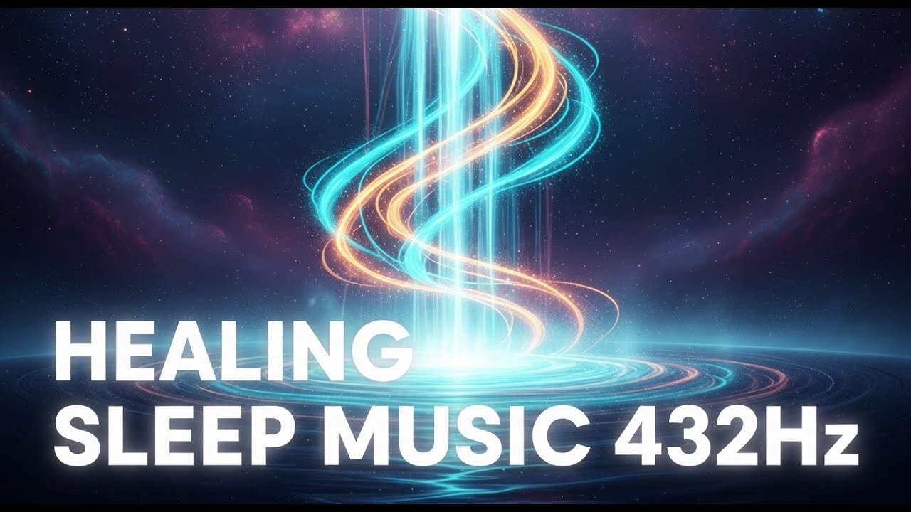 444Hz + 963Hz Calm Frequencies | Alpha Sleep Healing Music & Deep Relaxation