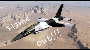 DCS F-16 Flameout