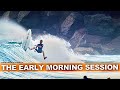 Surfing great waves early duranbah beach thursday 18th april 2024
