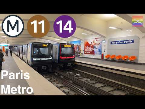 Metro Paris | M11 | M14 | Prolongement | Extension | Île-de-France Mobilités | Grand Paris Express