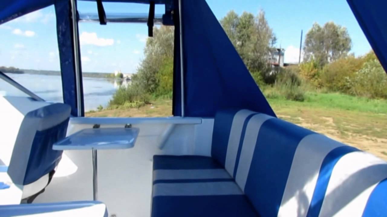  моторная лодка Бестер 480 - YouTube