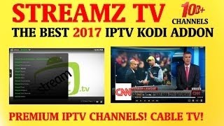 THE BEST FREE IPTV LIVE TV KODI ADDON FOR 2017 screenshot 1