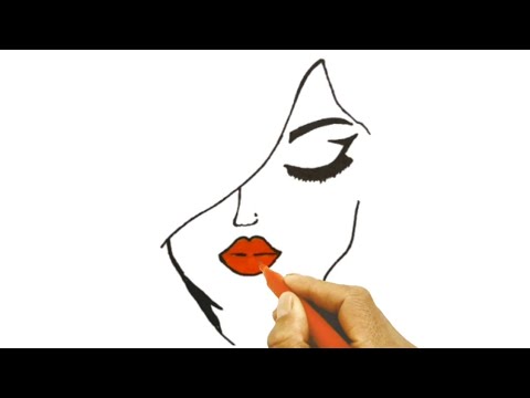 Rasm chizish |Qiz rasmini chizish| çəkmək|Сурет салу |How to draw a girl |Как нарисовать Девушку.