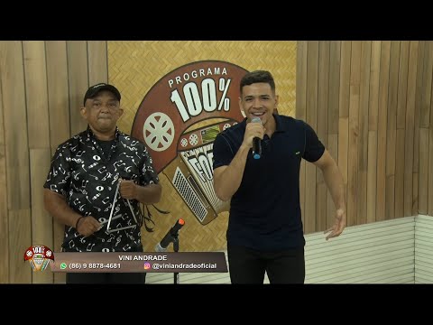 Vini Andrade é o destaque musical do Programa 100% Forró