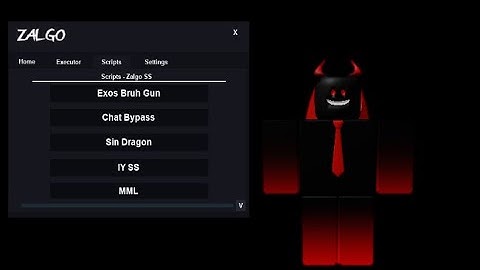 Roblox Zalgo Gui Script Showcase