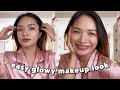 glowy makeup tutorial + how I cover my acne scars (Philippines)