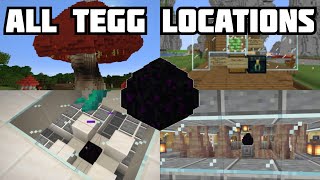 Every Hermitcraft Tegg Location