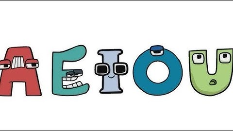 Alphabet Lore And Number Lore But Only When The Vowels Are On Screen