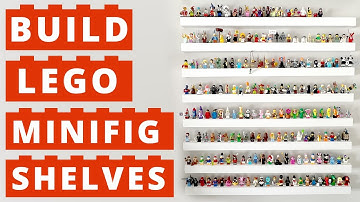 How I Built the Coolest Lego Minifigure Shelf Ever!
