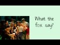 Glee - The Fox (Lyrics)