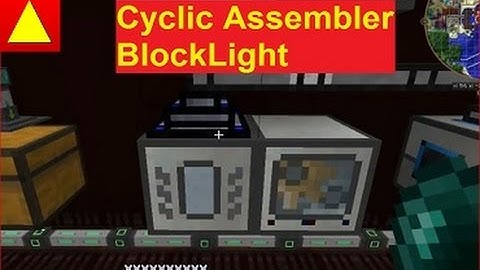 Cyclic Assembler Thermal Expansion BlockLight Tutorial Minecraft GER