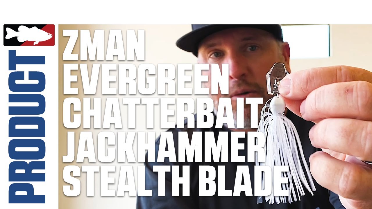Z-Man Jack Hammer 1//2oz Stealth Blade Clearwater Shad Brand New 631 2