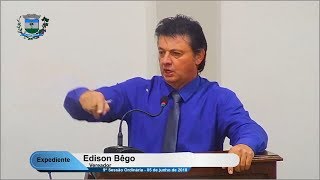 Vereador Edison Bêgo