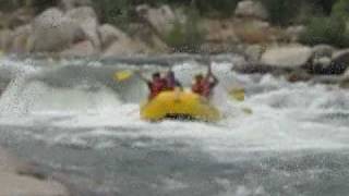 White water rafting near sequoia national park