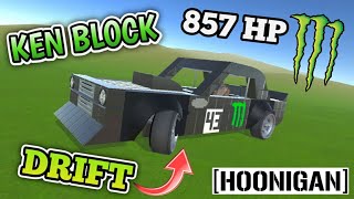 HOONICORN DRIFT CAR |KEN BLOCK| TUTORIAL EVERTECH SANDBOX #80