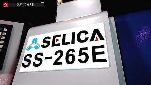 Selica SS 265E, swiss type lathe, swiss type lathes, multi axis sliding head spindle lathe
