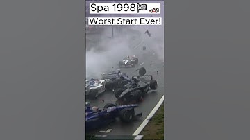 Worst F1 Start Ever! SPA 1998