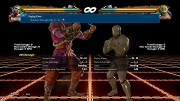 Fahkumram Move list with Frame Data display