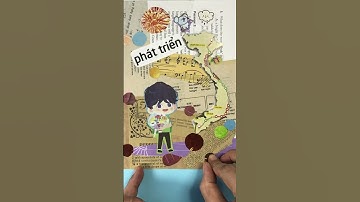 ✏️🔥 Nghệ thuật cắt dán Collage art # cách tạo tranh Collage art # phát triển