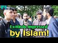 Exhindu impressed by islam smile 2 jannah  speakers corner