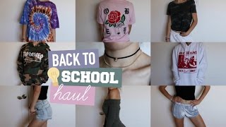HUGE BACK TO SCHOOL TRY-ON HAUL 2016!! | Mel Joy screenshot 2
