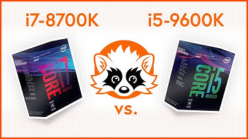 Intel Core i7-8700k vs. Intel Core i5-9600k comparison - Is the newer i5 as good as the older i7? 😎