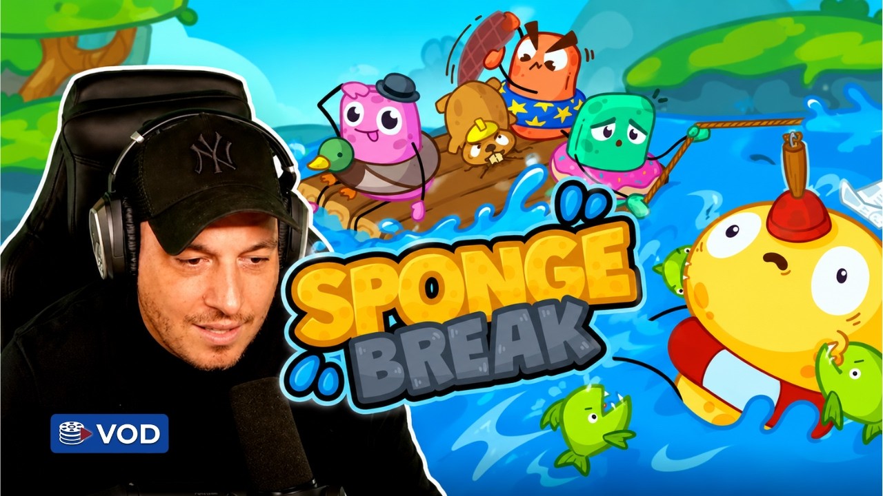 SPONGE BREAK | SZIVACSOKKAL  EGY HAJÓN UTASTÁRSUNK AZ IDEG