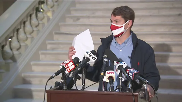 Georgia’s Secretary of State Brad Raffensperger news conference