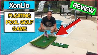 XonLio Floating Putting Green for Pool   Pool Golf Game Floating,Funny Pool Golf Game in Pool