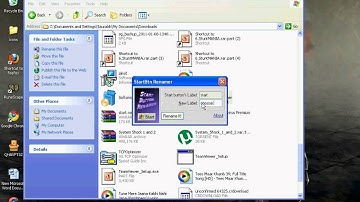 how to rename start menu