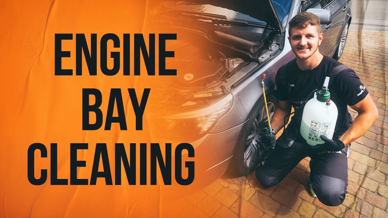 How to clean an engine bay