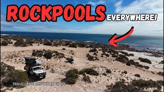 TRAVELLING AUSTRALIA EP #4 || Rock-pools everywhere! Point Brown, Eyre Peninsula