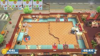 Overcooked 1 Level 1-6 4 stars solo