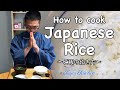 How to cook rice japanese style in a pot    easy japanese home cooking recipe