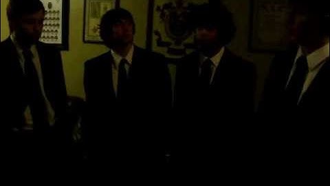 Lambda Chi Alpha sings for Pi Beta Phi