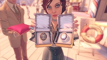 Bioshock Infinite 1999 - No edits or speedup! Playthrough Part 6 - Monument Island + Battleship Bay