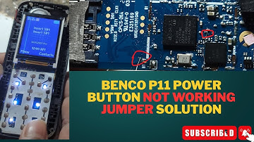 benco p11 power button not working jumper solution