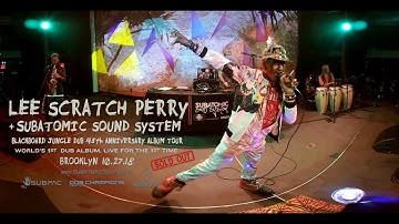 3D VR Lee "Scratch" Perry + Subatomic Sound System "Blackboard Jungle Dub"  in Brooklyn