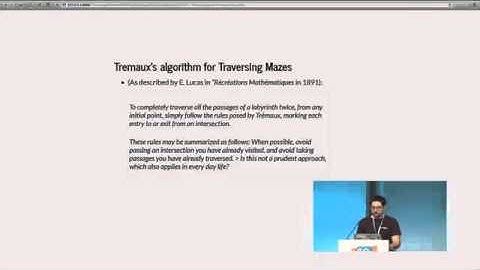 Valerio Maggio - Traversing Mazes the pythonic way and other Algorithmic Adventures
