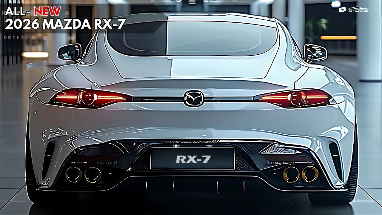 New 2026 Mazda RX-7 Unveiled - The iconic revolution design ! - YouTube