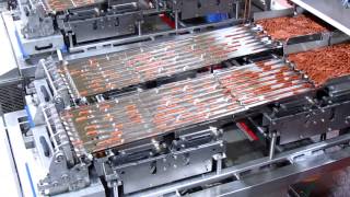 Counting and seperation of sausages at 2500P/min